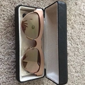 Sunday Somewhere Grace Sunglasses, rose gold color